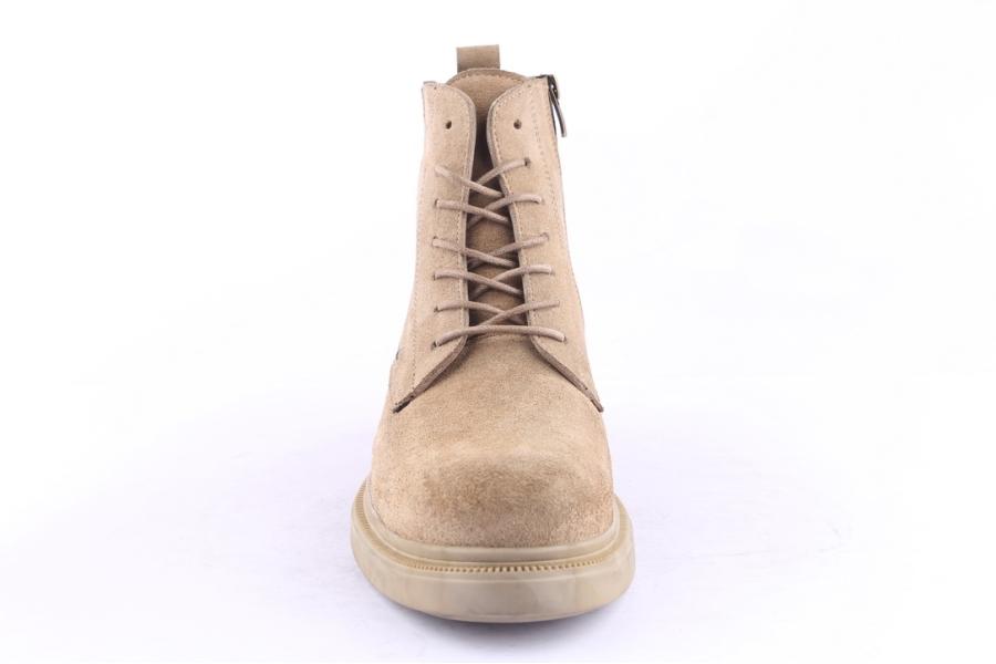D.moro Shoes Men Suede Leather Ankle Boots For Winter: M030 Beige (Wholesale)