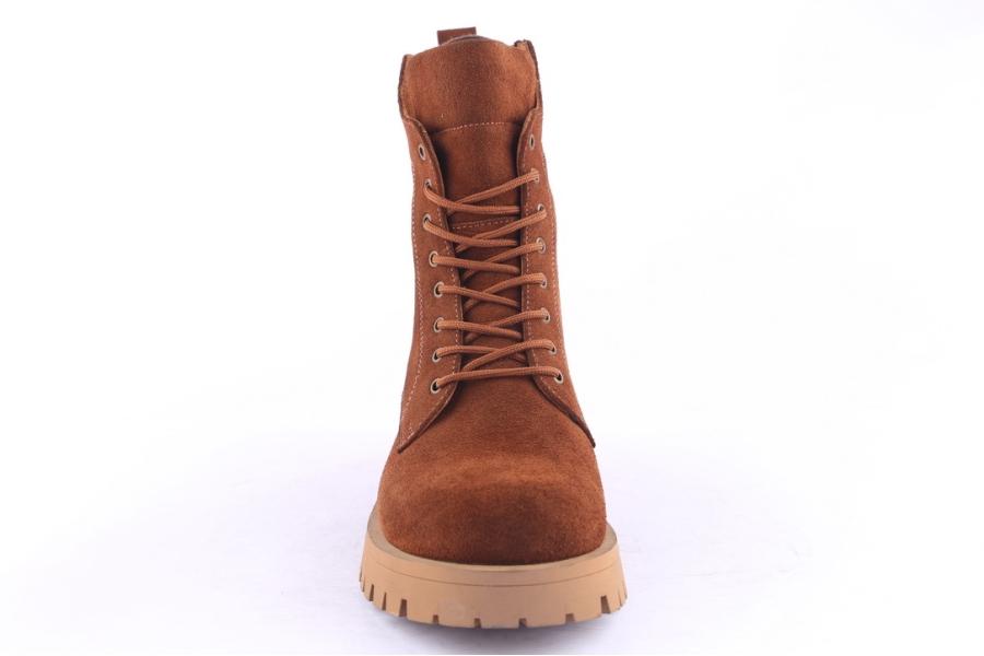 D.moro Shoes Men Suede Leather Ankle Boots For Winter: M033 Tan (Wholesale)