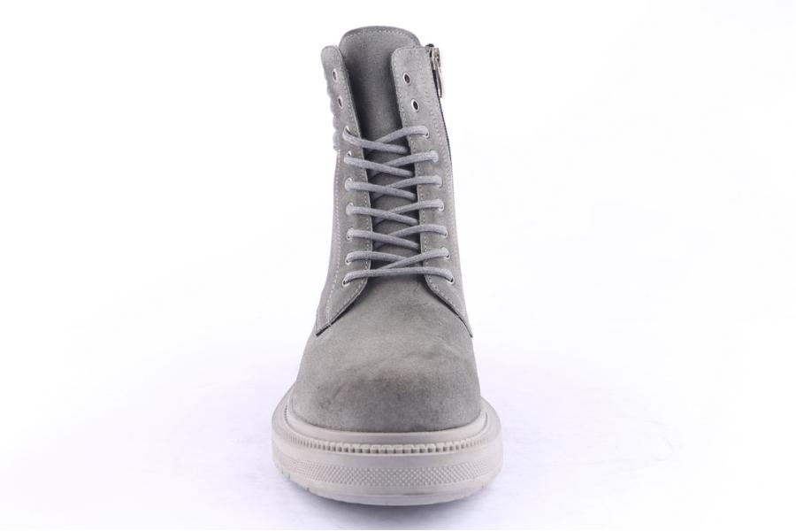 D.moro Shoes Men Suede Leather Ankle Boots For Winter: M034 Grey (Wholesale)