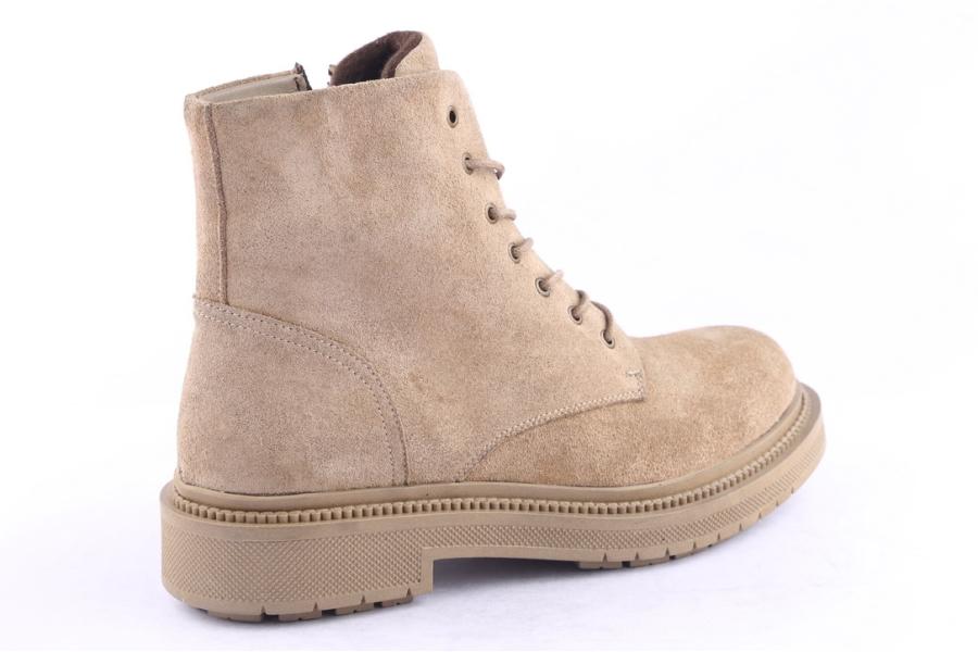 D.moro Shoes Men Suede Leather Ankle Boots For Winter: M038 Beige (Wholesale)
