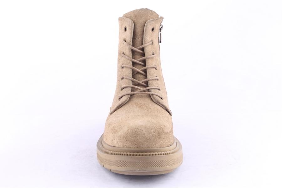 D.moro Shoes Men Suede Leather Ankle Boots For Winter: M038 Beige (Wholesale)