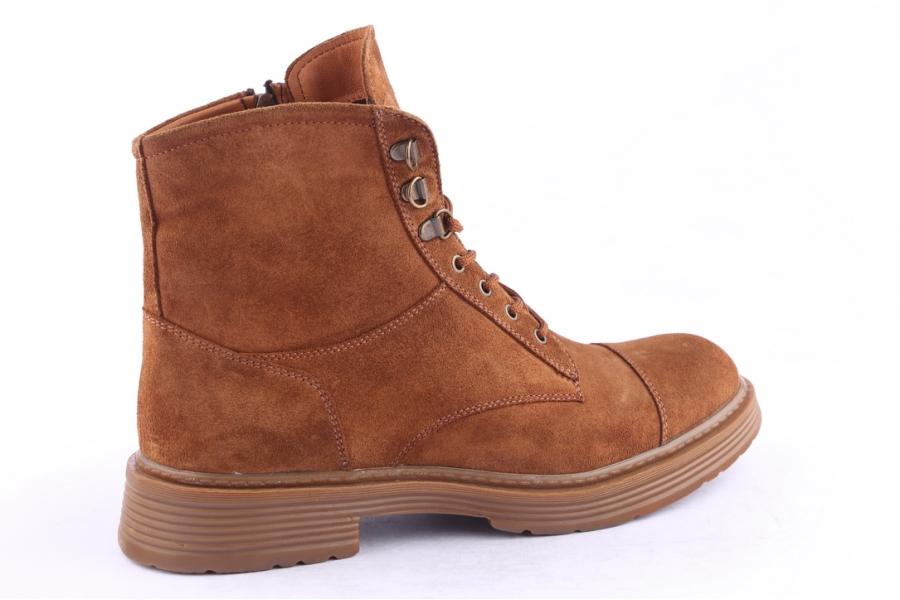 D.moro Shoes Men Suede Leather Ankle Boots For Winter: M041 Tan (Wholesale)