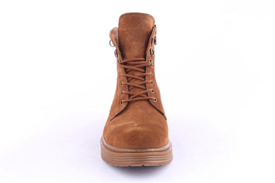 D.moro Shoes Men Suede Leather Ankle Boots For Winter: M041 Tan (Wholesale)