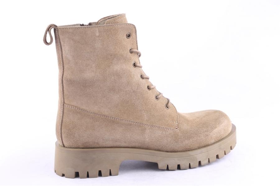 D.moro Shoes Men Suede Leather Ankle Boots For Winter: M042 Beige (Wholesale)
