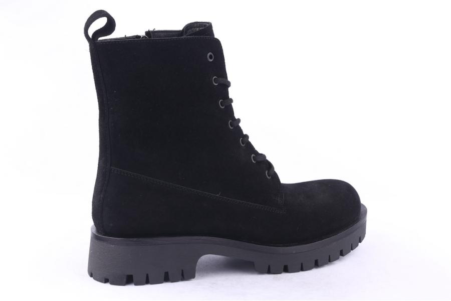 D.moro Shoes Men Suede Leather Ankle Boots For Winter: M042 Black (Wholesale)