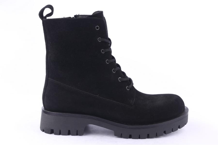 d.moro shoes Men Suede Leather Ankle Boots for Winter: M042 Black (Wholesale)