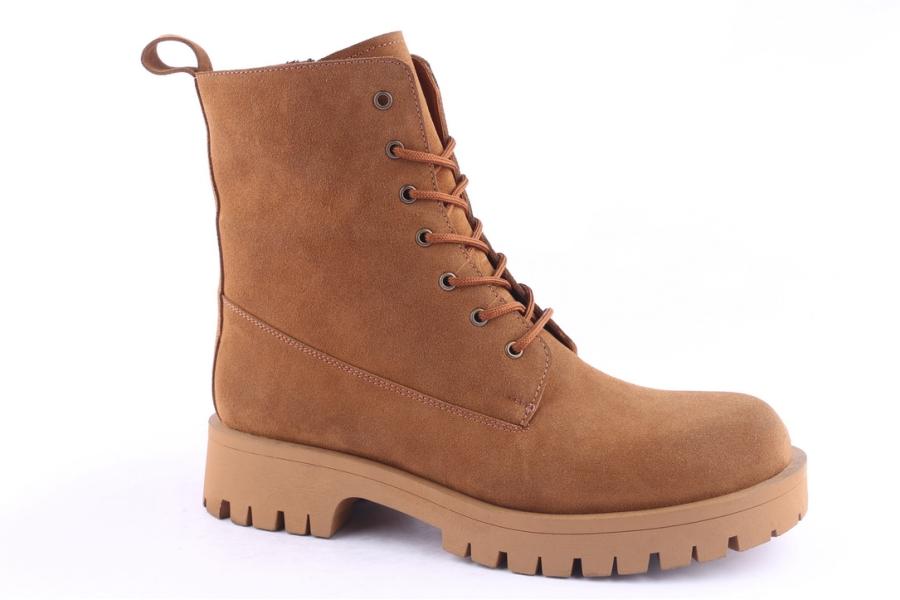 D.moro Shoes Men Suede Leather Ankle Boots For Winter: M042 Tan (Wholesale)