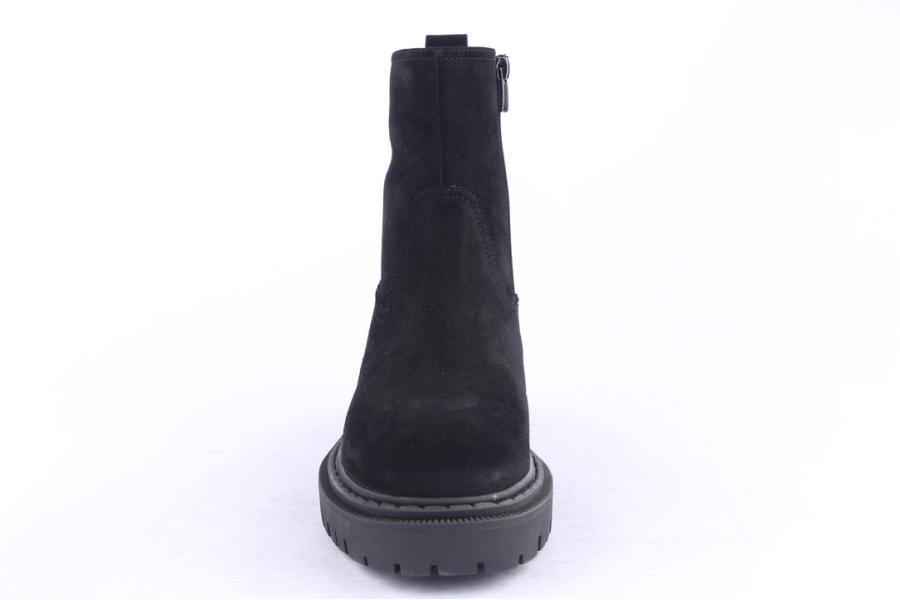 D.moro Shoes Men Suede Leather Ankle Boots For Winter: M043 Black (Wholesale)