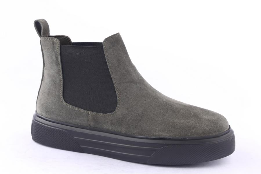 D.moro Shoes Men Suede Leather Ankle Boots For Winter: M059 Grey (Wholesale)