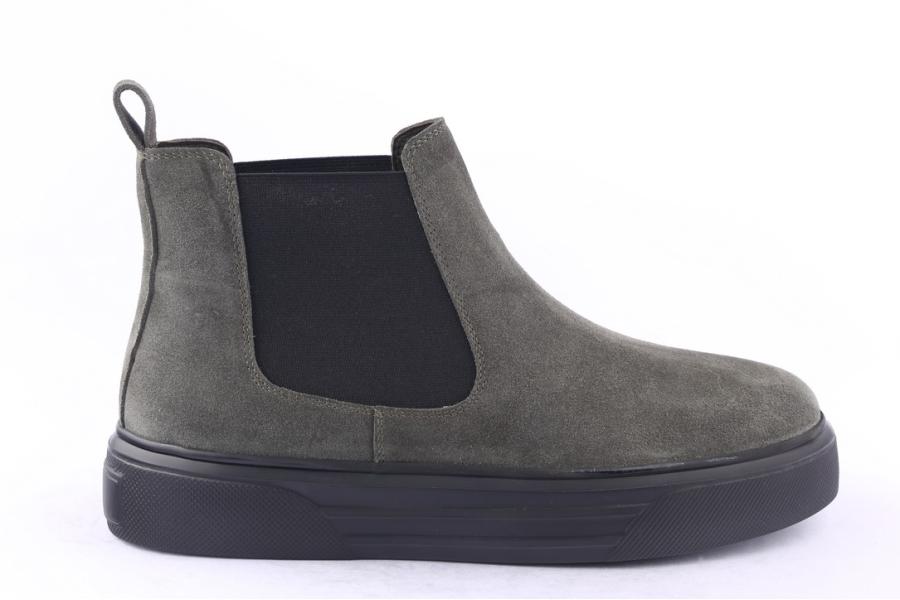 d.moro shoes Men Suede Leather Ankle Boots for Winter: M059 Grey (Wholesale)