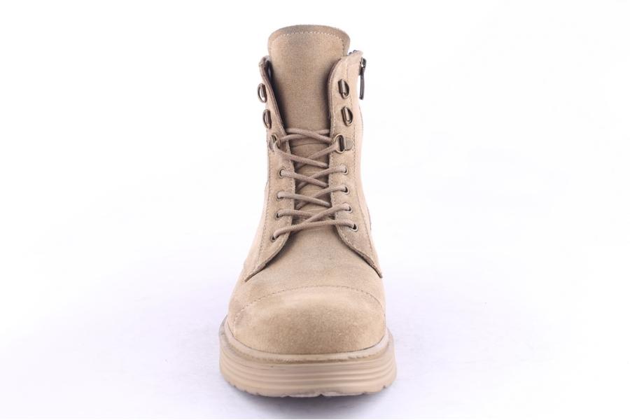 D.moro Shoes Men Suede Leather Ankle Boots For Winter: M061 Beige (Wholesale)