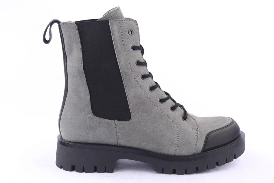 d.moro shoes Men Suede Leather Ankle Boots for Winter: M062 Grey (Wholesale)