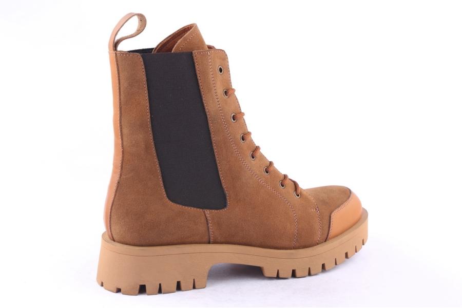 D.moro Shoes Men Suede Leather Ankle Boots For Winter: M062 Tan (Wholesale)