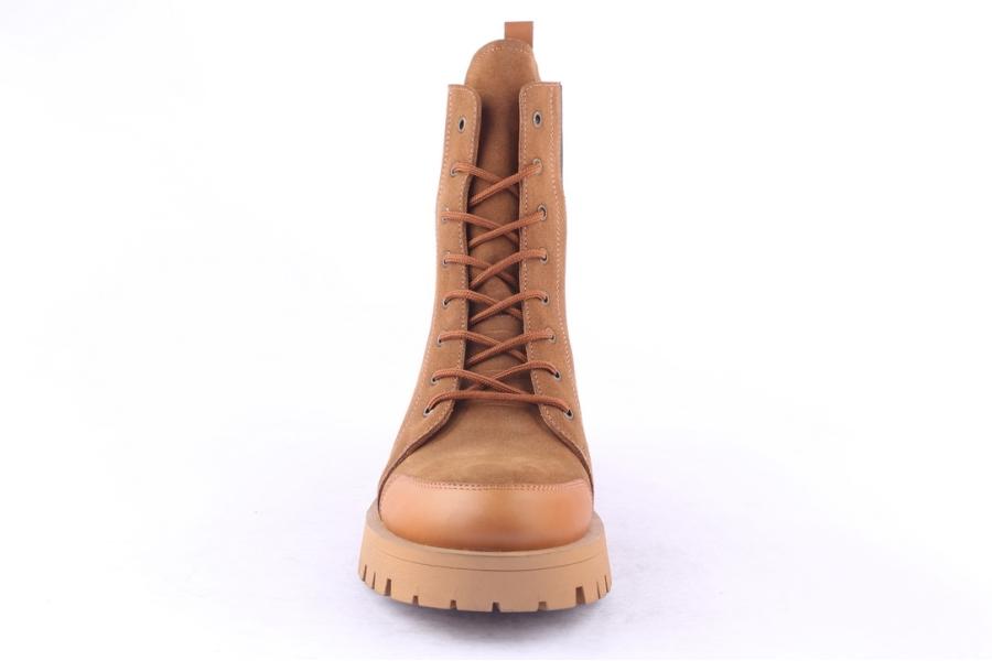 D.moro Shoes Men Suede Leather Ankle Boots For Winter: M062 Tan (Wholesale)