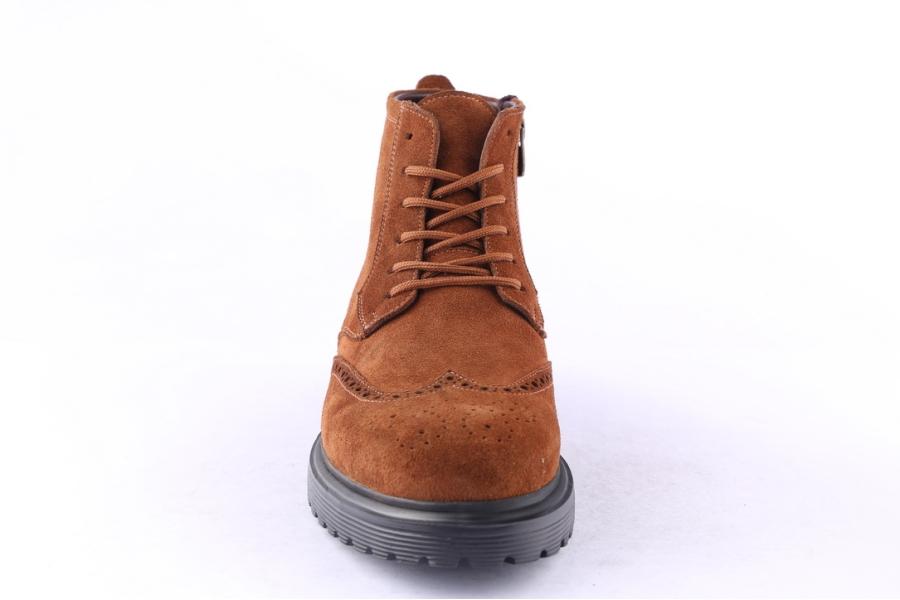 D.moro Shoes Men Suede Leather Ankle Boots For Winter: M064 Tan (Wholesale)