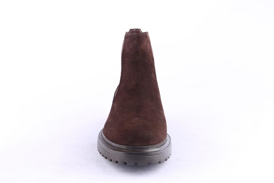 D.moro Shoes Men Suede Leather Ankle Boots For Winter: M068 Brown (Wholesale)