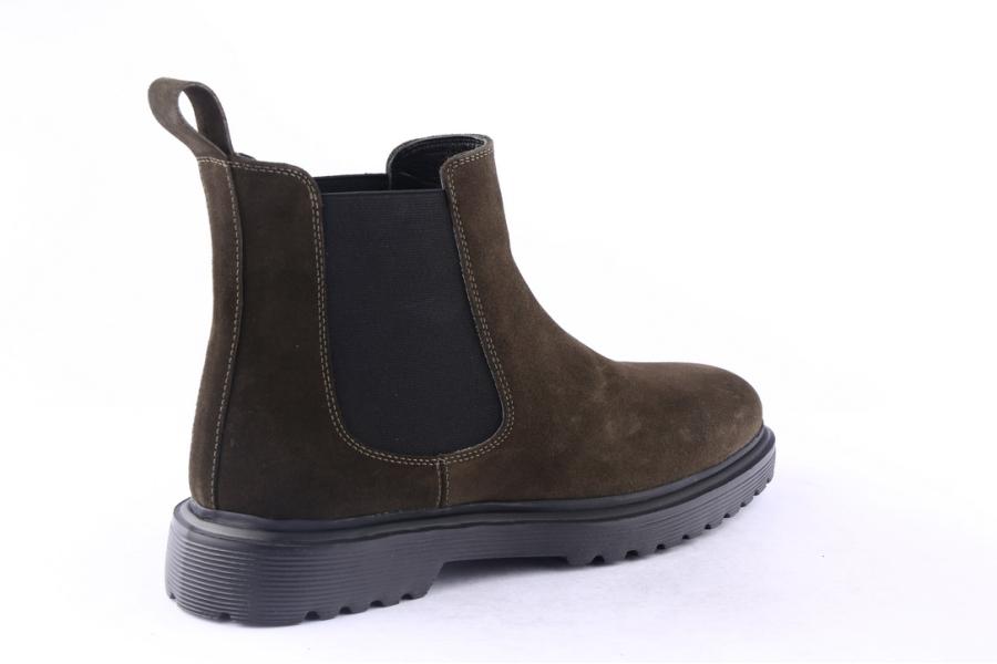 D.moro Shoes Men Suede Leather Ankle Boots For Winter: M068 Khaki (Wholesale)