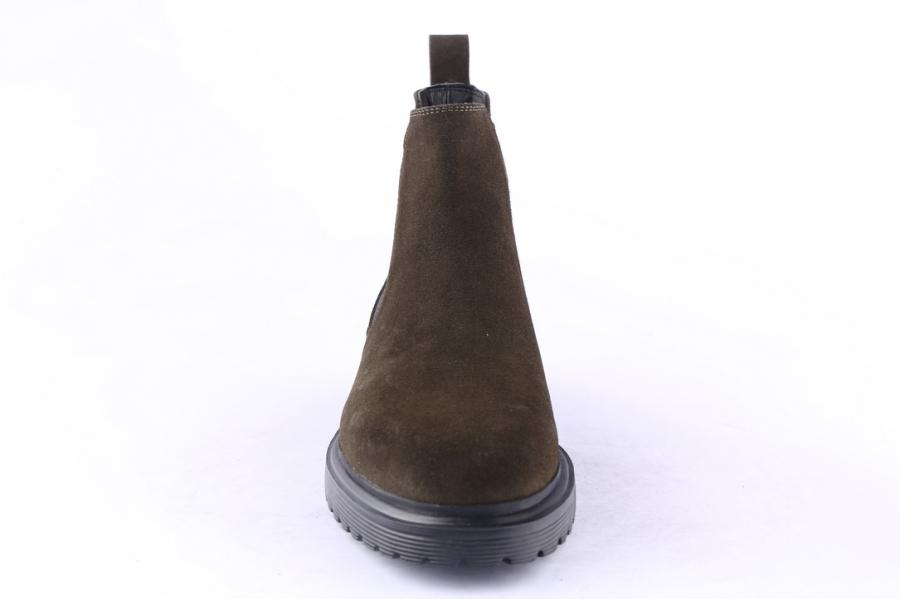 D.moro Shoes Men Suede Leather Ankle Boots For Winter: M068 Khaki (Wholesale)