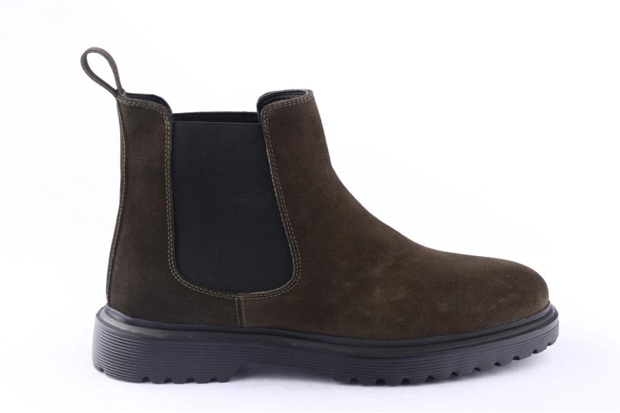 d.moro shoes Men Suede Leather Ankle Boots for Winter: M068 Khaki (Wholesale)