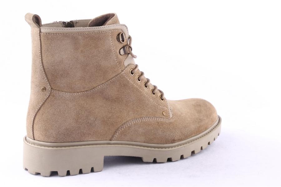 D.moro Shoes Men Suede Leather Ankle Boots For Winter: M069 Beige (Wholesale)