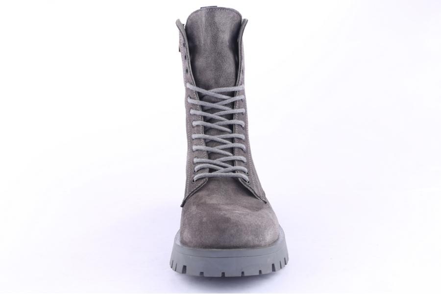 D.moro Shoes Men Suede Leather Ankle Boots For Winter: M07 Grey (Wholesale)