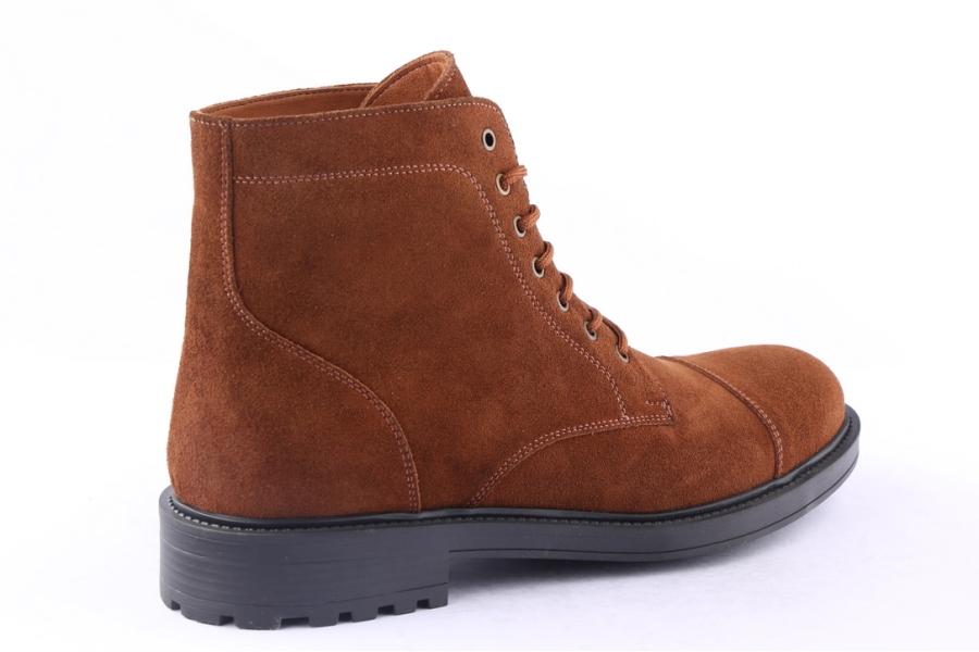 D.moro Shoes Men Suede Leather Ankle Boots For Winter: M072 Tan (Wholesale)