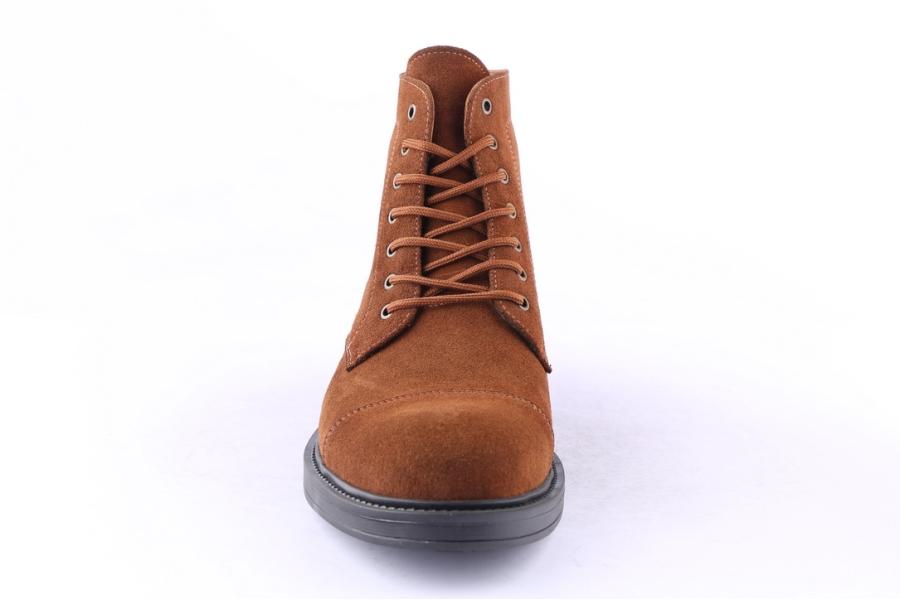 D.moro Shoes Men Suede Leather Ankle Boots For Winter: M072 Tan (Wholesale)