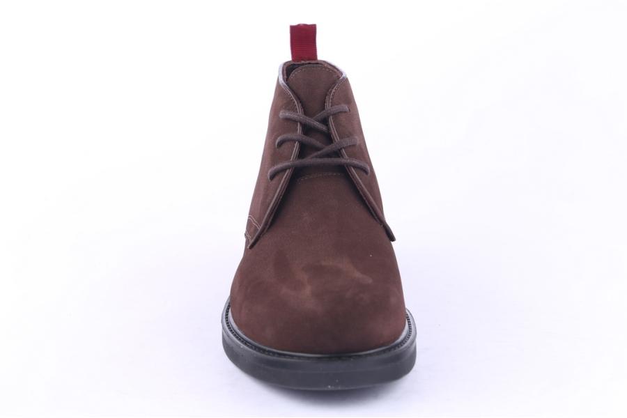 D.moro Shoes Men Suede Leather Ankle Boots For Winter: M19 Brown (Wholesale)
