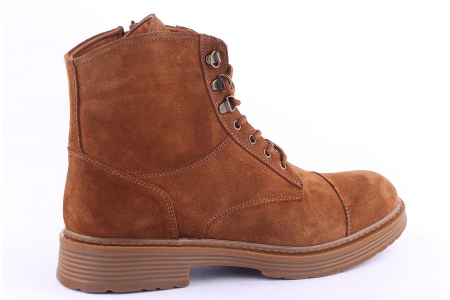 D.moro Shoes Men Suede Leather Ankle Boots For Winter: M20 Tan (Wholesale)