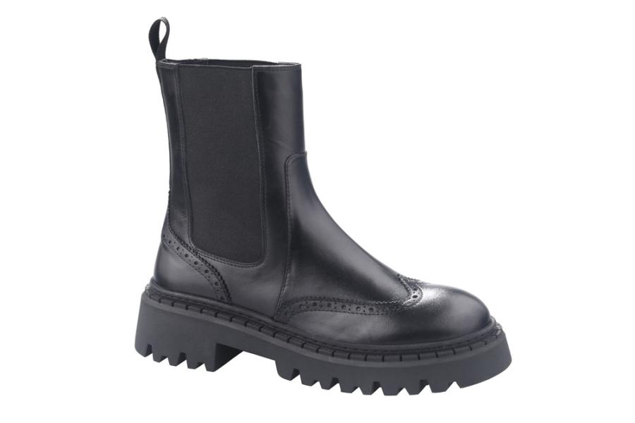 d.moro shoes Women Leather Ankle Boots for Winter: 1029-21 Black (Wholesale)