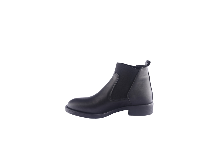 D.moro Shoes Women Leather Ankle Boots For Winter: 213 Black (Wholesale)
