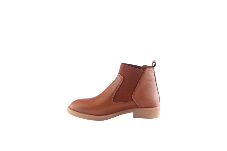 D.moro Shoes Women Leather Ankle Boots For Winter: 213 Tan (Wholesale)