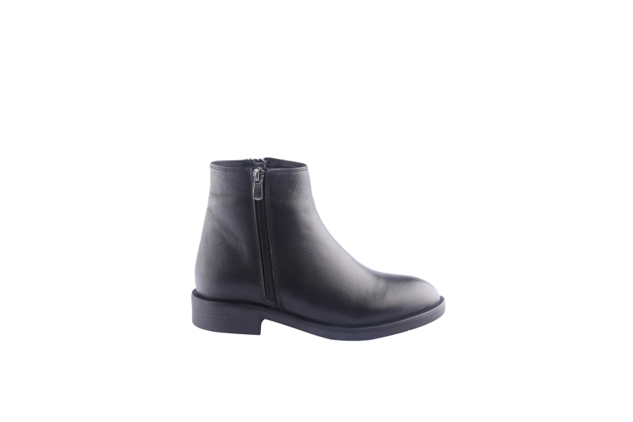 d.moro shoes Women Leather Ankle Boots for Winter: 214 Black (Wholesale)