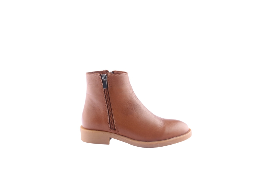 d.moro shoes Women Leather Ankle Boots for Winter: 214 Tan (Wholesale)