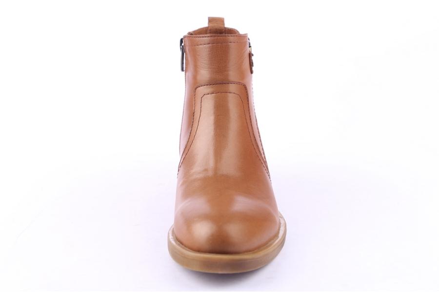 D.moro Shoes Women Leather Ankle Boots For Winter: 215 Tan (Wholesale)