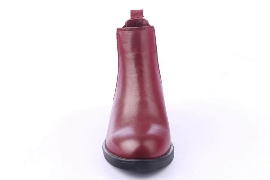 D.moro Shoes Women Leather Ankle Boots For Winter: 216 Maroon (Wholesale)