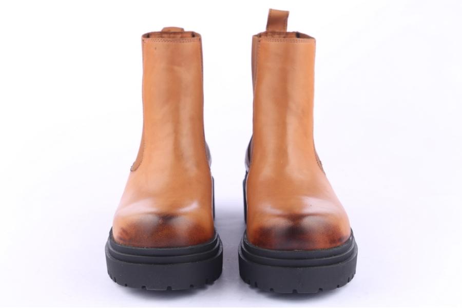 D.moro Shoes Women Leather Ankle Boots For Winter: 252B Tan (Wholesale)