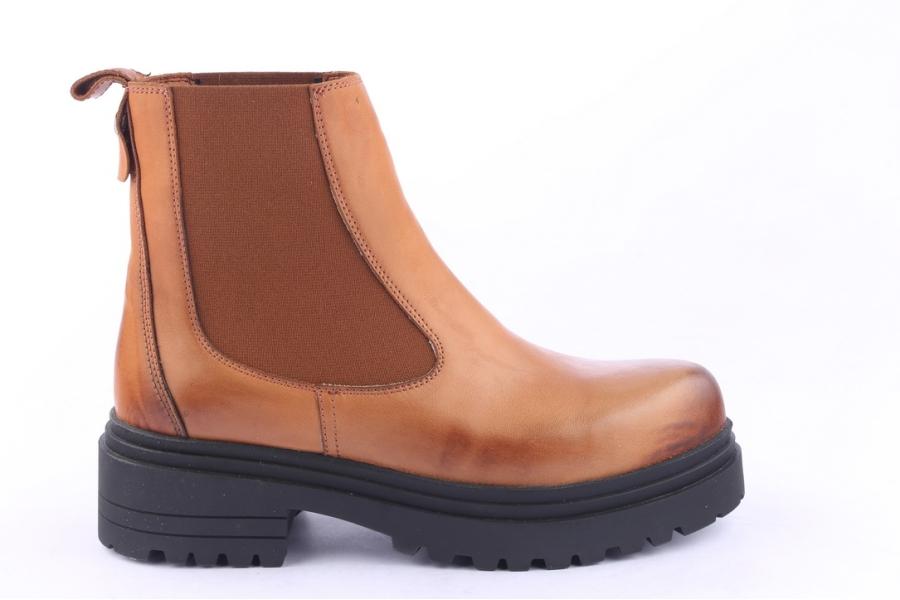 d.moro shoes Women Leather Ankle Boots for Winter: 252B Tan (Wholesale)