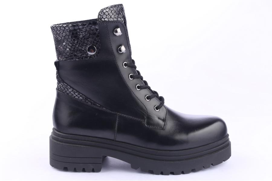 d.moro shoes Women Leather Ankle Boots for Winter: 252I Black (Wholesale)