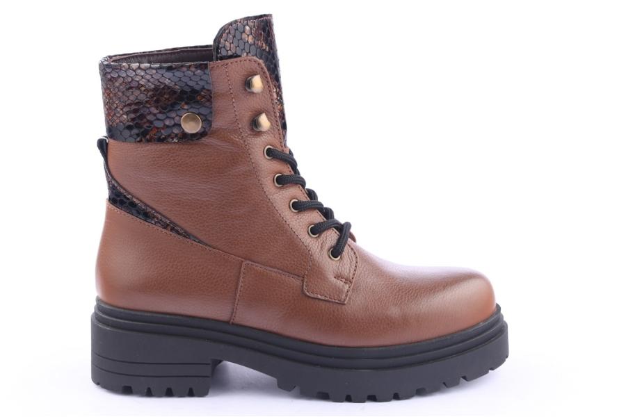 d.moro shoes Women Leather Ankle Boots for Winter: 252I Light Brown (Wholesale)