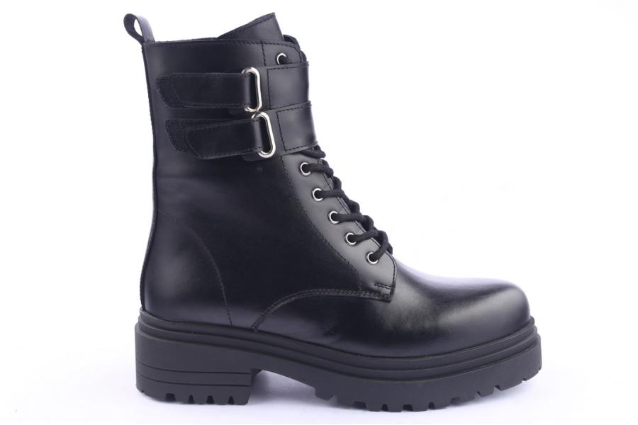 d.moro shoes Women Leather Ankle Boots for Winter: 252J Black (Wholesale)