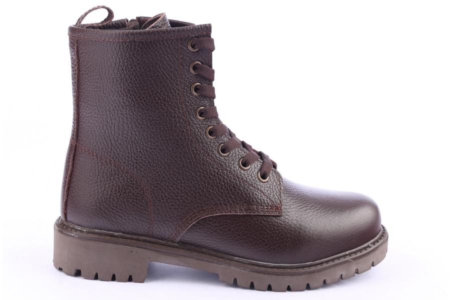 d.moro shoes Women Leather Ankle Boots for Winter: 321 Brown (Wholesale)