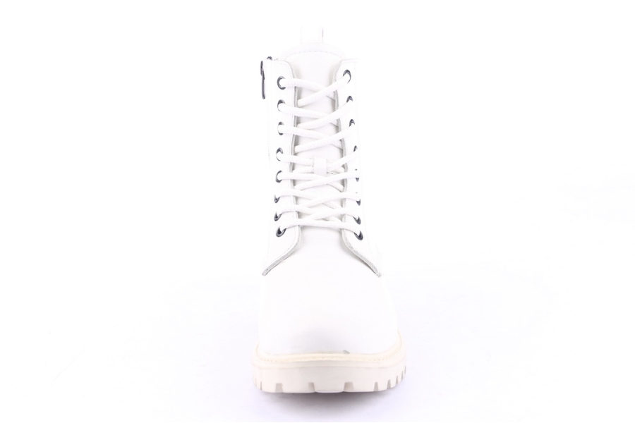 D.moro Shoes Women Leather Ankle Boots For Winter: 321 White (Wholesale)