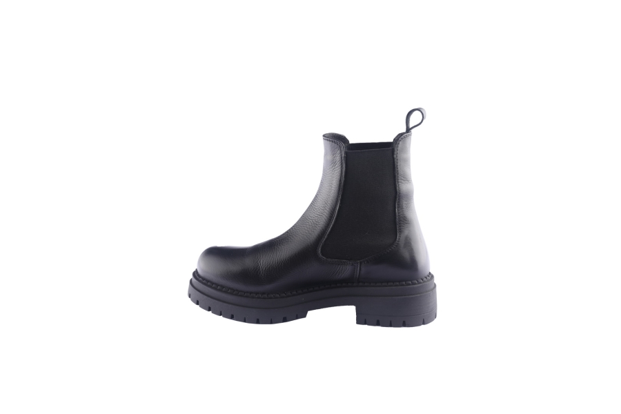 D.moro Shoes Women Leather Ankle Boots For Winter: 476A Black (Wholesale)