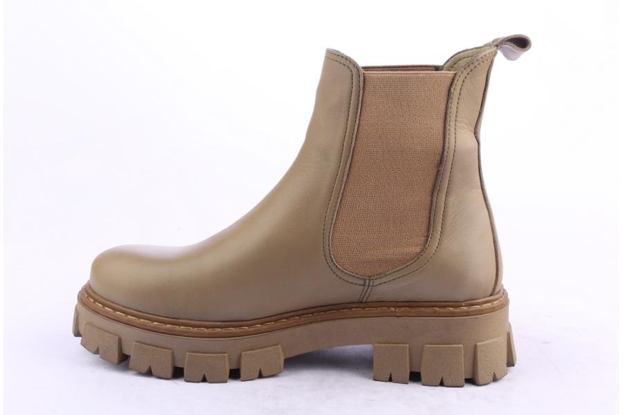 D.moro Shoes Women Leather Ankle Boots For Winter: 504D Green (Wholesale)