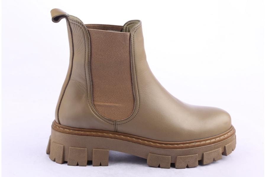 d.moro shoes Women Leather Ankle Boots for Winter: 504D Green (Wholesale)