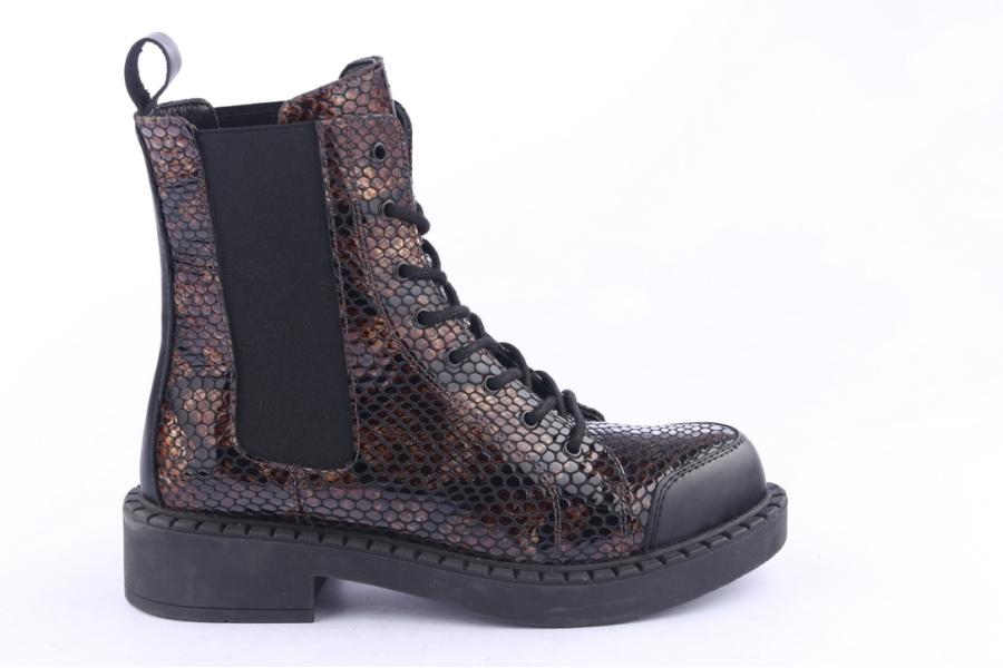 d.moro shoes Women Leather Ankle Boots for Winter: 519A Brown (Wholesale)