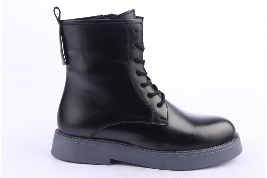 d.moro shoes Women Leather Ankle Boots for Winter: 545J Black (Wholesale)