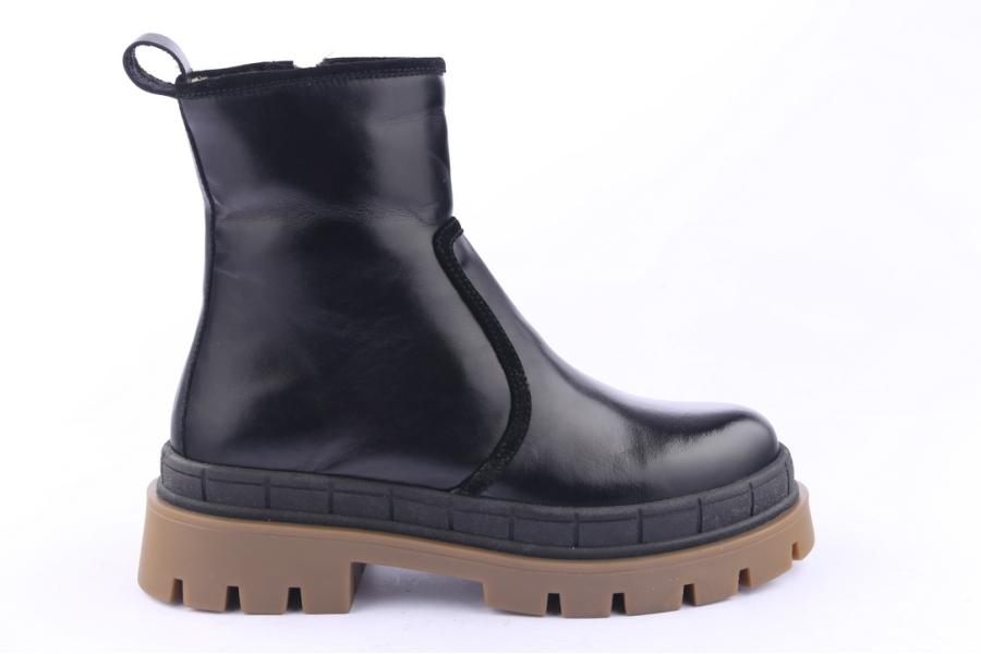 d.moro shoes Women Leather Ankle Boots for Winter: 559D Black (Wholesale)