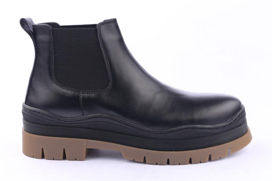 d.moro shoes Women Leather Ankle Boots for Winter: 564B Black (Wholesale)